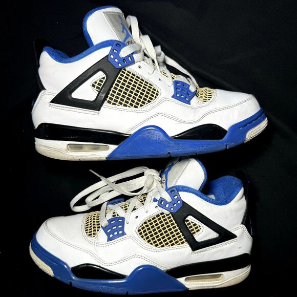Size 8 - Nike Air Jordan 4 Retro Motorsports Men's Shoes - Picture 3 of 9